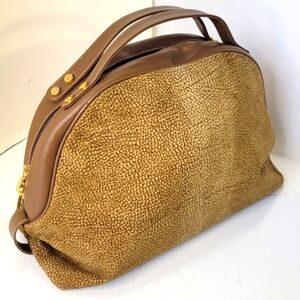 Borbonese OP Suede Redwall Handbag